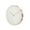 Horloge LAUGE coloris blanc et rose - 4MURS