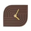 Horloge LIV coloris Terracotta / Beige / Brun - 4MURS