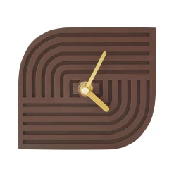 Horloge LIV coloris Terracotta / Beige / Brun - 4MURS