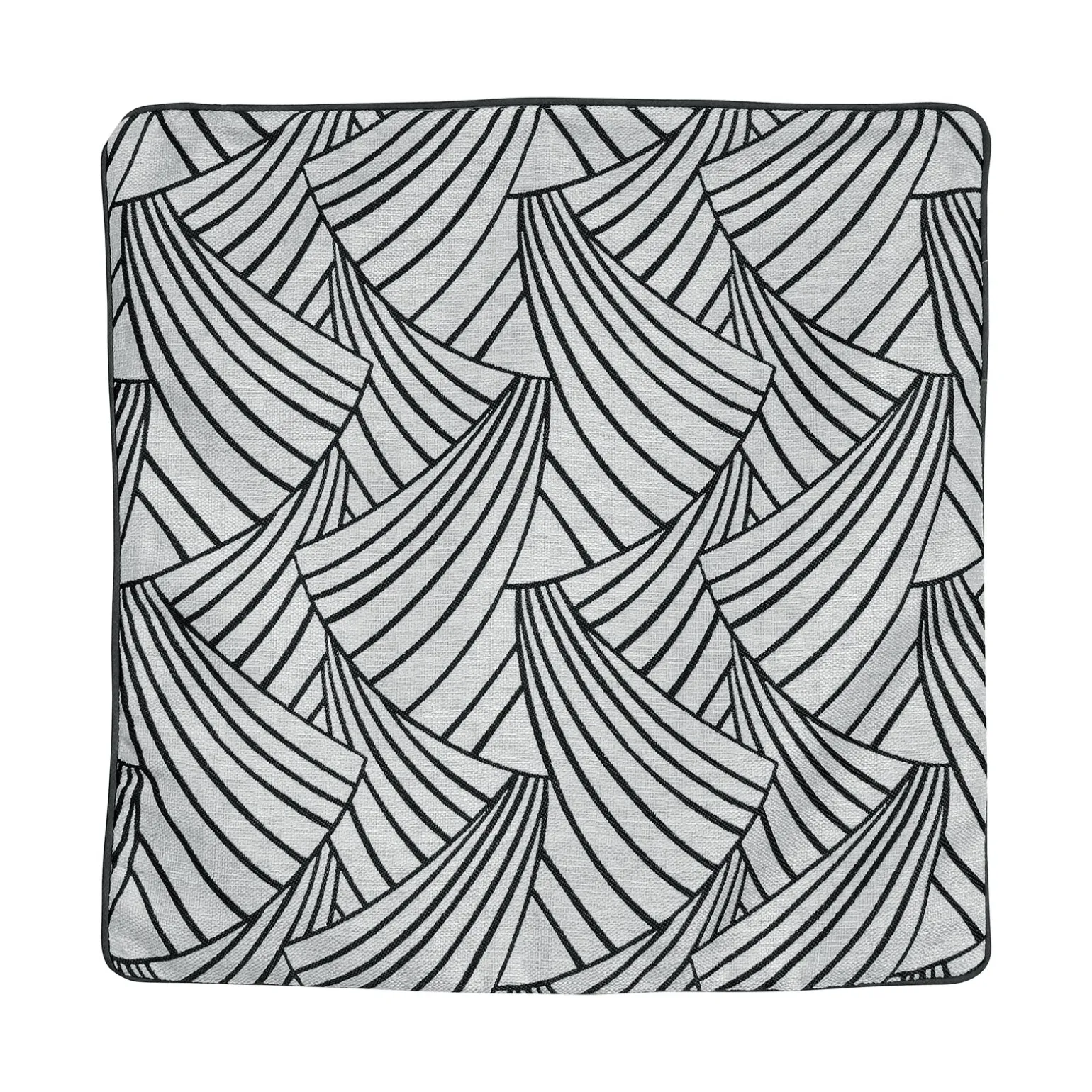 Housse de coussin ARDECO coloris noir 40 x 40 cm - 4MURS