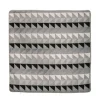 Housse de coussin AZTEC coloris gris 40 x 40 cm - 4MURS