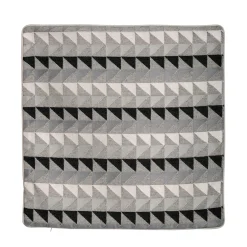 Housse de coussin AZTEC coloris gris 40 x 40 cm - 4MURS