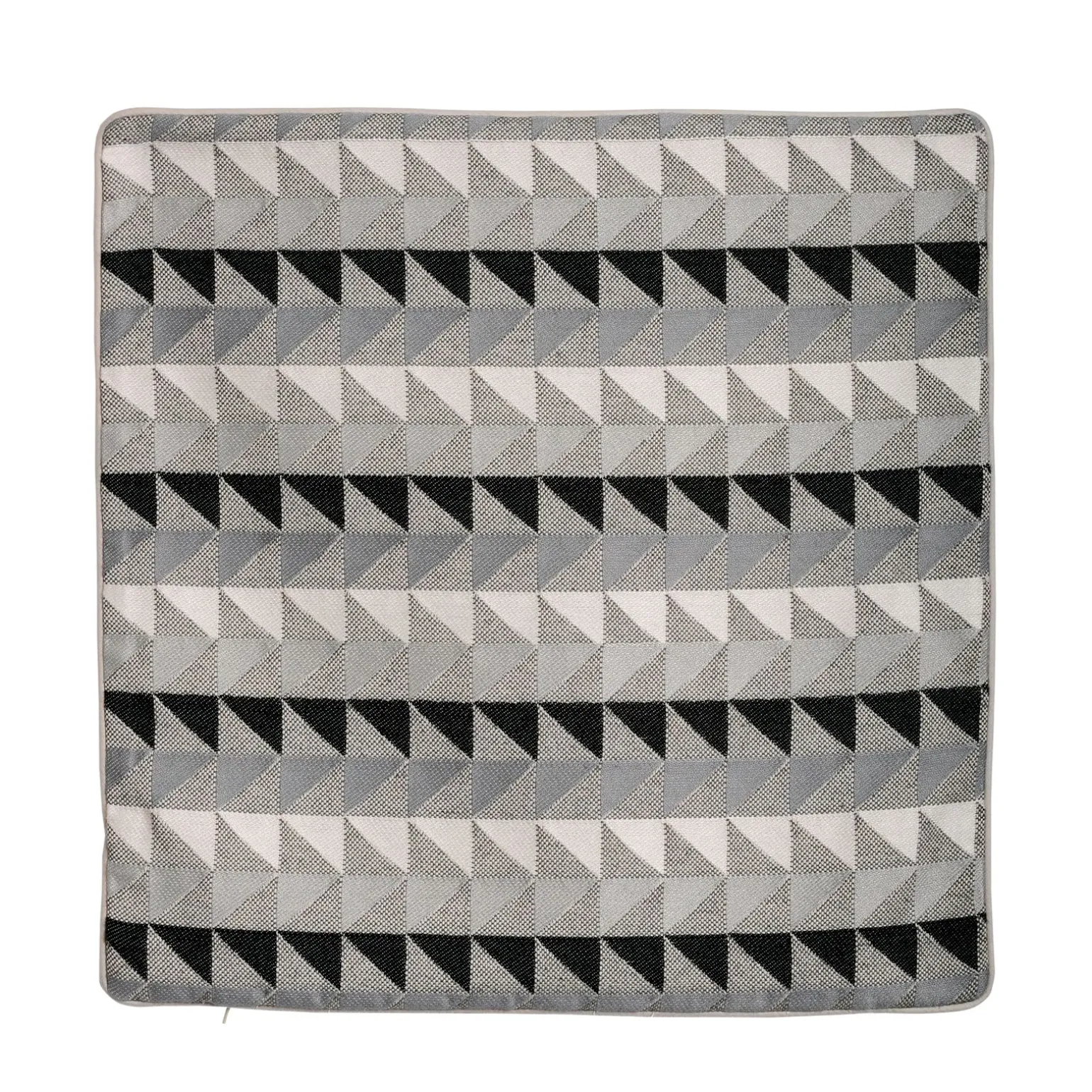 Housse de coussin AZTEC coloris gris 40 x 40 cm - 4MURS