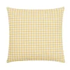 Housse de coussin ELVA coloris jaune 40 x 40 cm - 4MURS