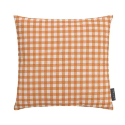 Housse de coussin ELVA coloris orange 40 x 40 cm - 4MURS