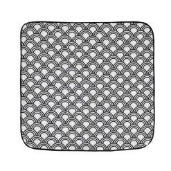 Housse de coussin IBIZA coloris noir 40 x 40 cm - 4MURS