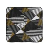 Housse de coussin JACKSON coloris jaune noir 40 x 40 cm - 4MURS