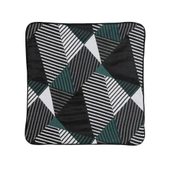 Housse de coussin JACKSON coloris bleu noir 40 x 40 cm - 4MURS