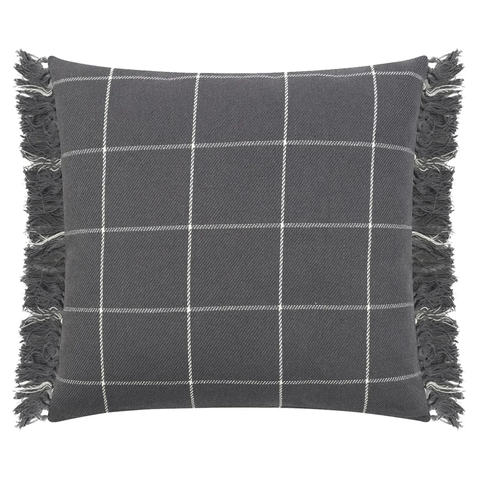 Housse de coussin PAOLO coloris anthracite 40 x 40 cm - 4MURS