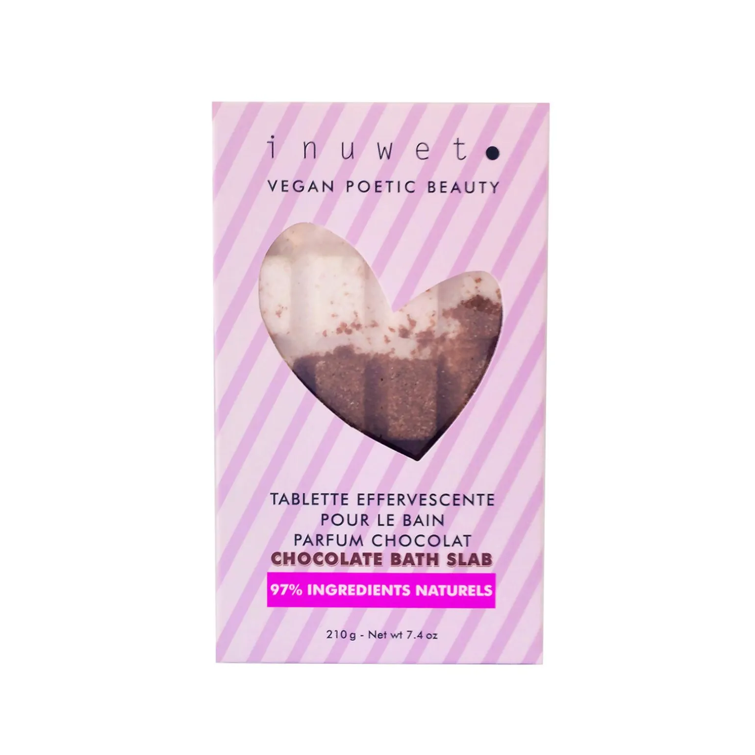 Inuwet Boule de bain TABLETTE EFFERVESCENTE chocolat - 4MURS