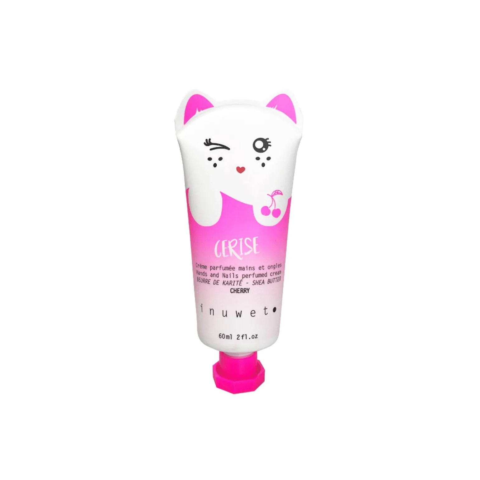Inuwet Crème mains CHAT CERISE Cerise - 4MURS