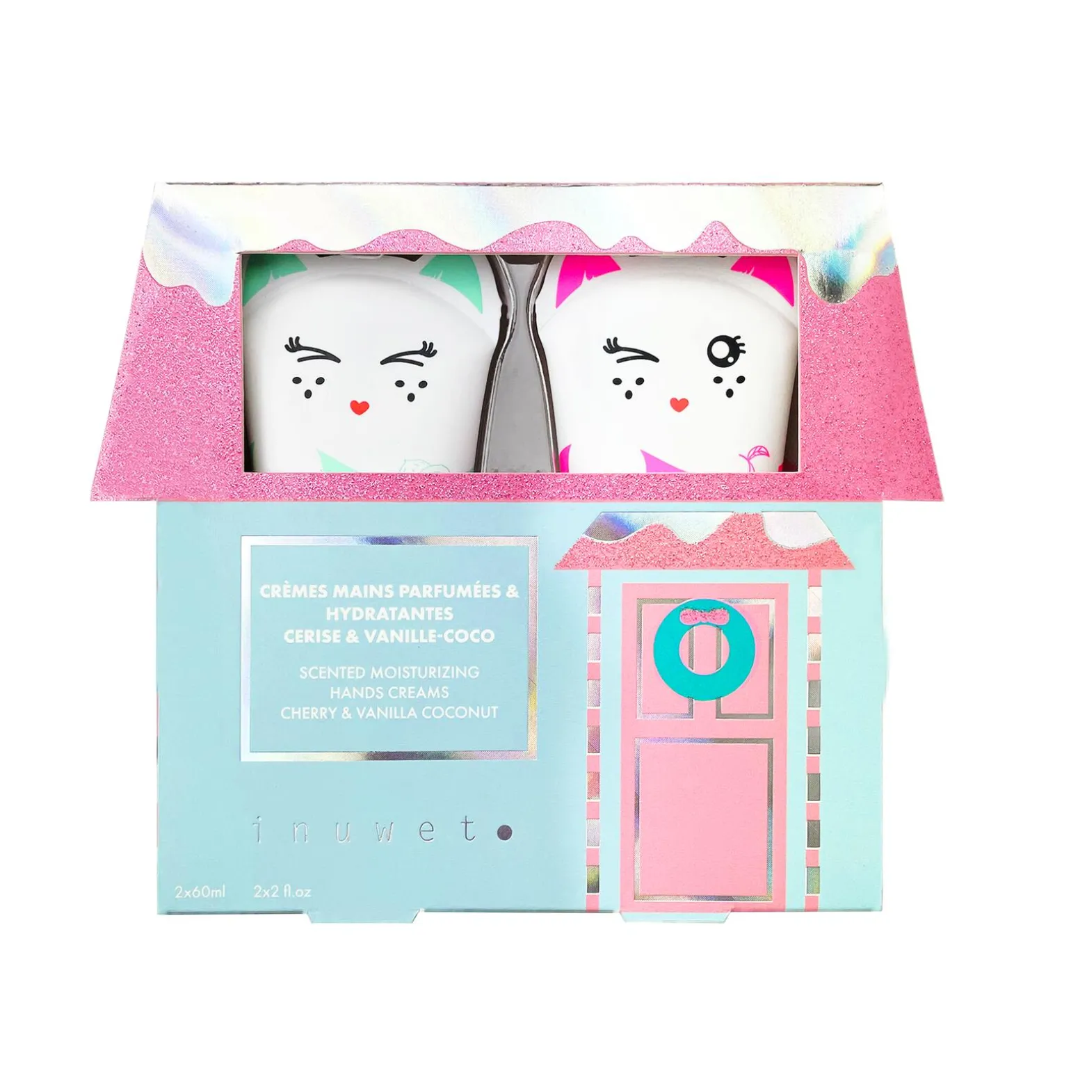 Inuwet Crème mains COTTAGE BOX Coco, Cerise - 4MURS