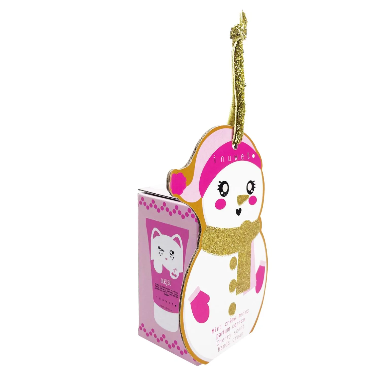 Inuwet Crème mains SANTA SNOW CERISE - 4MURS