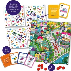 Janod Jeu éducatif CHERCHE ET TROUVE LES LETTRES - 4MURS