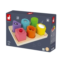 Janod Jeu éducatif CUBES SENSORIELS - 4MURS