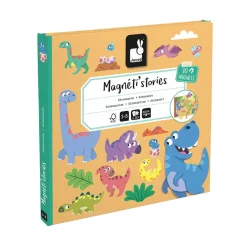 Janod Jeu éducatif MAGNETI'STORIES LES DINOSAURES - 4MURS