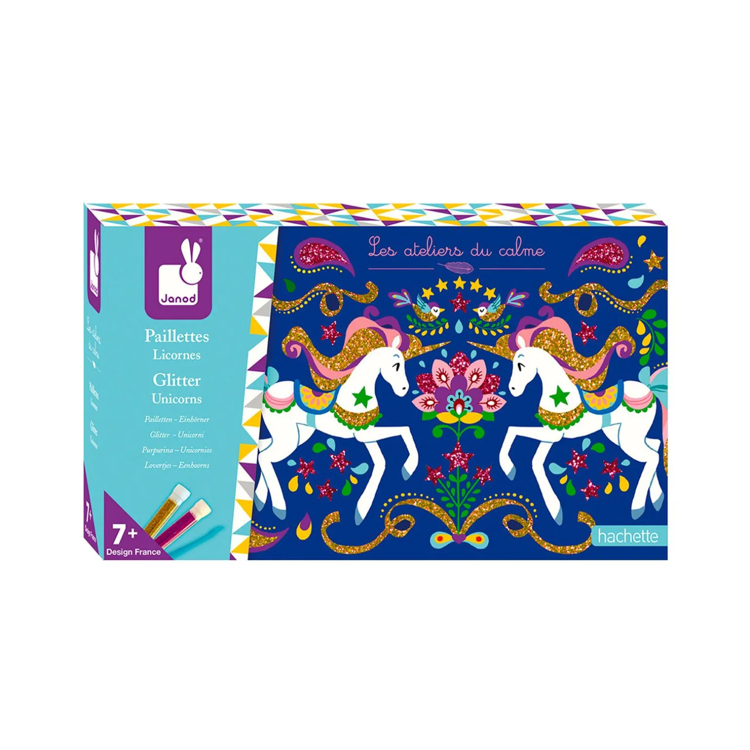 Janod Kit création PAILLETTES LICORNES - 4MURS