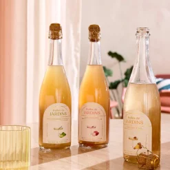 Jardins Cocktail sans alcool BULLES DE ROSE ET GINGEMBRE BIO - 4MURS