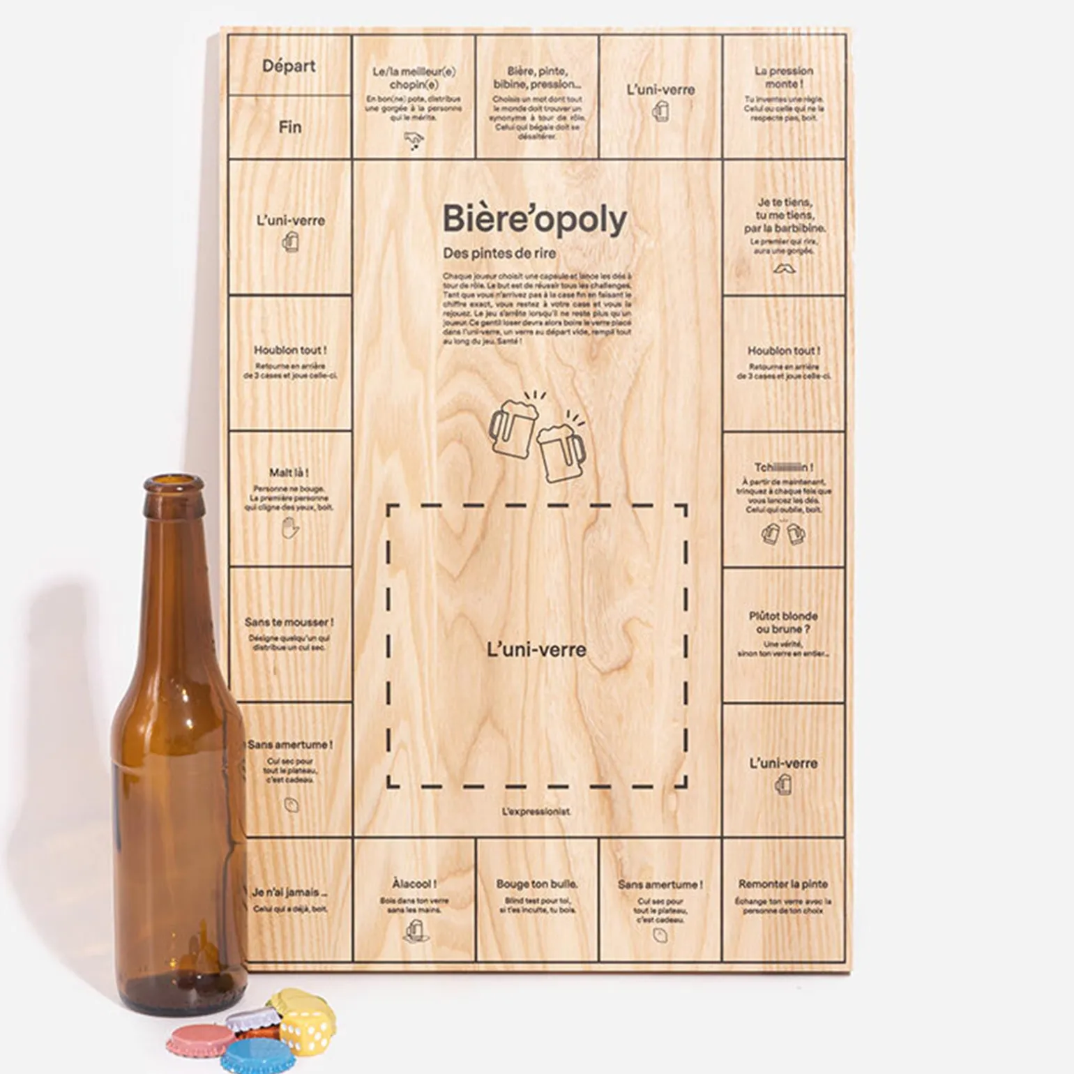 Jeu de société BIÈRE'OPOLY - 4MURS
