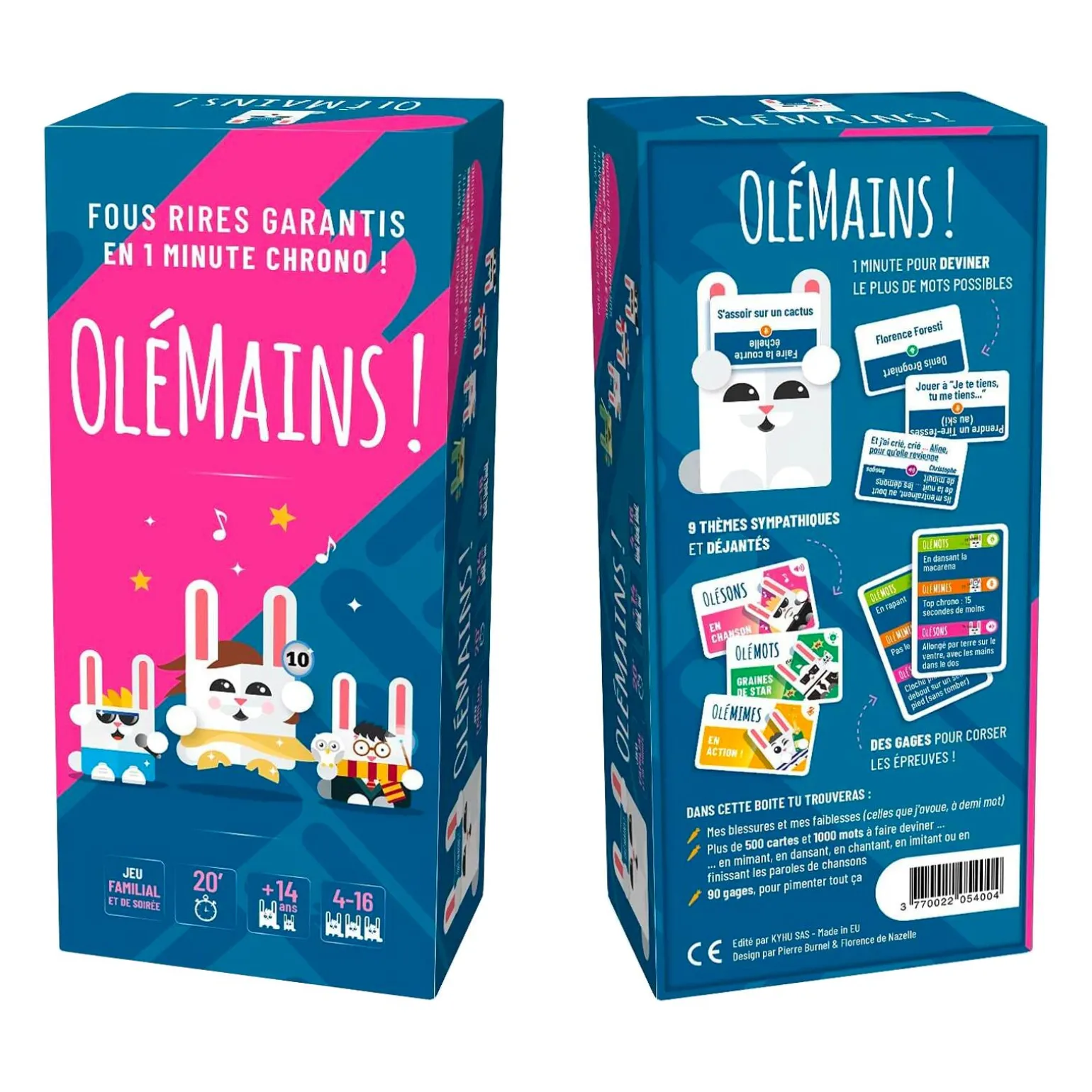 Jeu de société OLÉMAINS - 4MURS