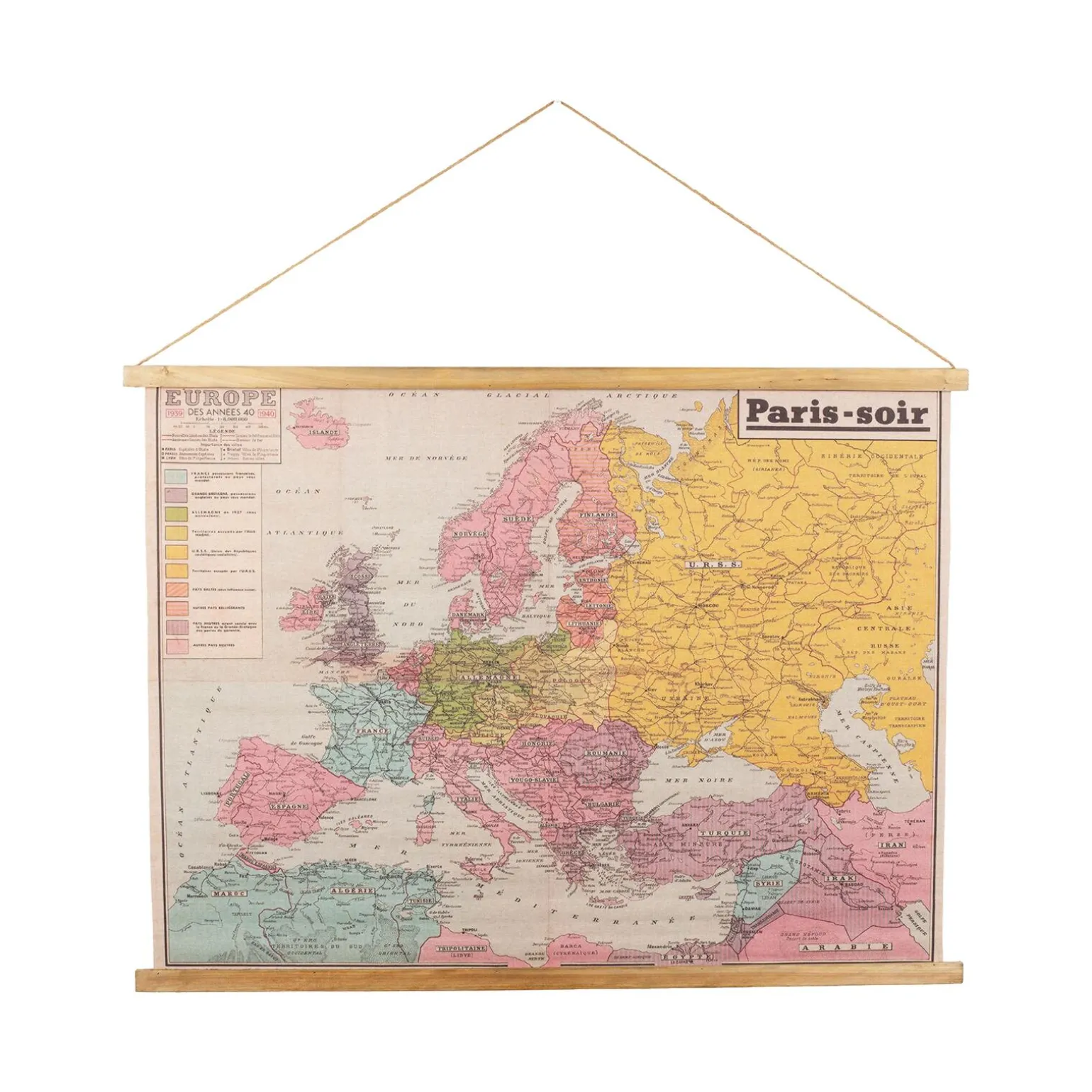 Kakémono déco EUROPEA coloris multicolore - 4MURS