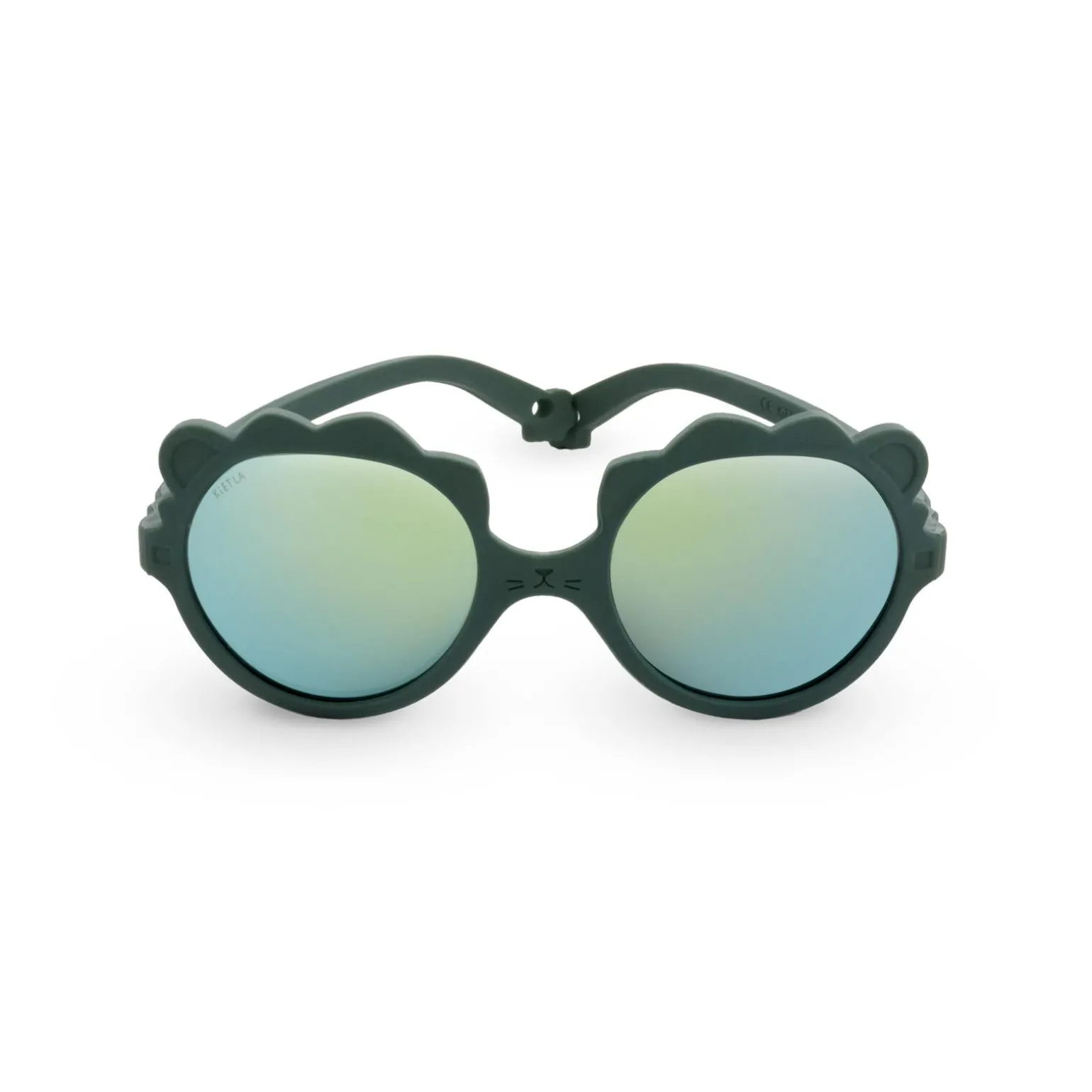 KI ET LA Lunettes de soleil LION coloris Vert - 0 à 1 an - 4MURS
