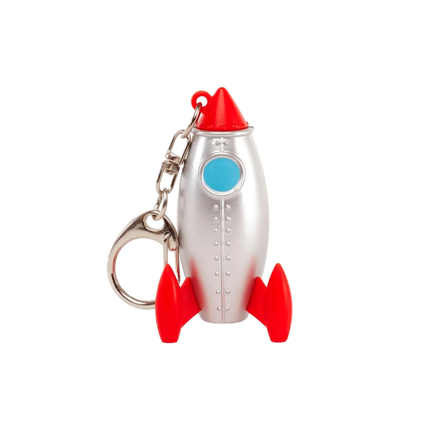 Kikkerland Porte clef FUSÉE coloris argent - 4MURS