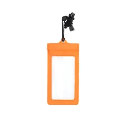 Kikkerland Porte-téléphone POCHETTE POUR SMARTPHONE WATERPROOF orange