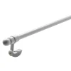 Kit barre à rideau vitrage WINDOROD blanc 0,9 cm de 60,0 à 90 cm