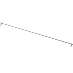 Kit barre à rideau vitrage WINDOROD blanc 0,9 cm de 90,0 à 130 cm