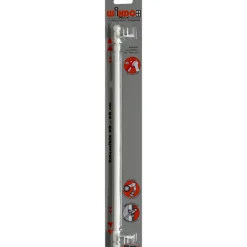 Kit barre à rideau vitrage WINDOROD blanc 0,9 cm de 40,0 à 60 cm