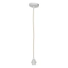 Kit suspension plafond CORDON coloris blanc diamètre 1 cm - 4MURS