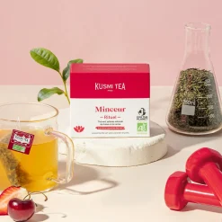KUSMI TEA Thé vert en sachet RITUEL MINCEUR BIO - 4MURS