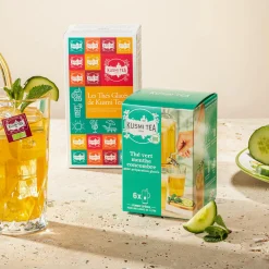 KUSMI TEA Thé vert en sachet GLACÉE MENTHE CONCOMBRE - 4MURS