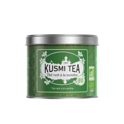 KUSMI TEA Thé vert en vrac MENTHE BIO - 4MURS