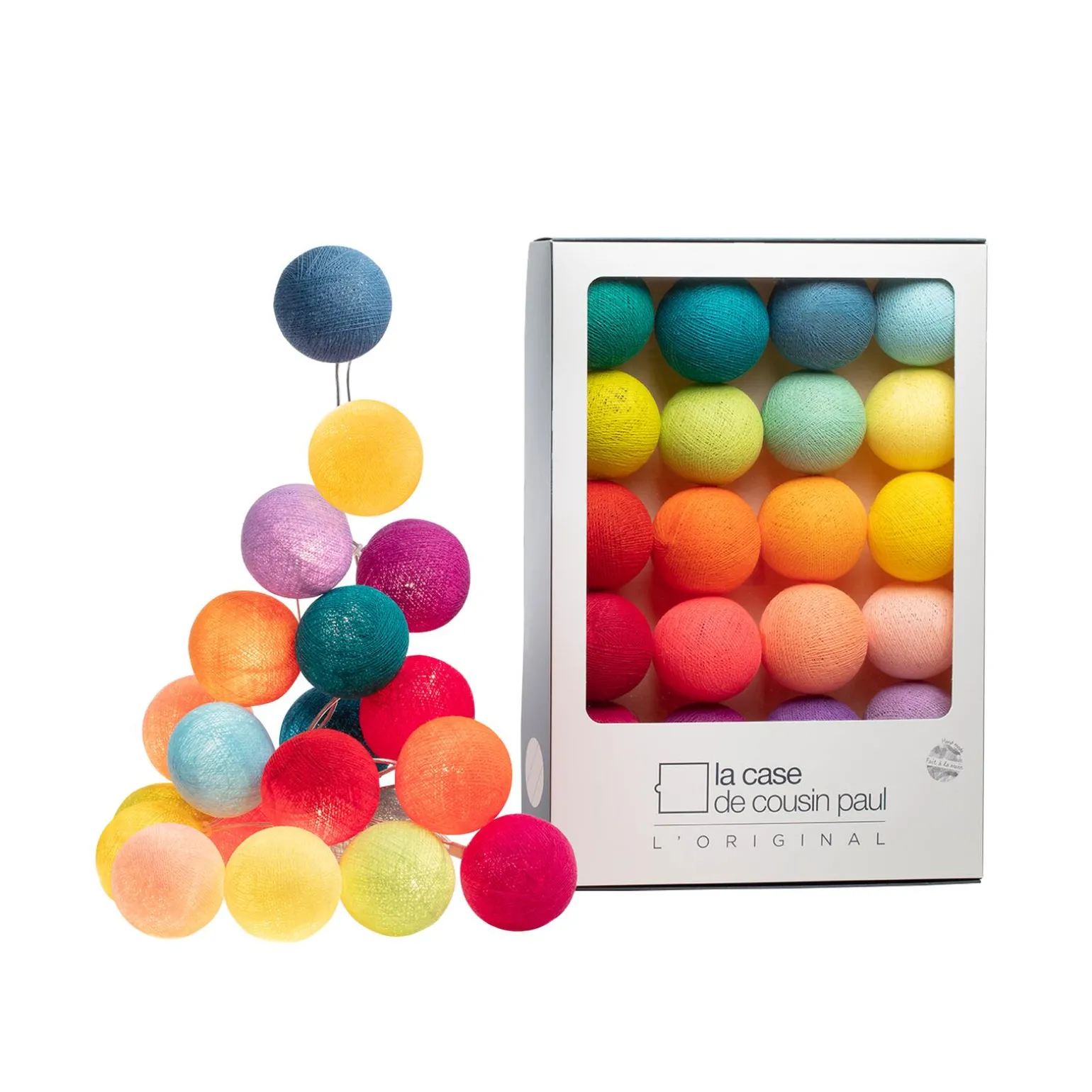 LA CASE DE COUSIN PAUL Guirlande lumineuse L'ORIGINAL TAO TONG multicolore