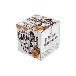 La Maison D'Armorine Confiserie BOITE CUBE CARAMELS DURS - 4MURS