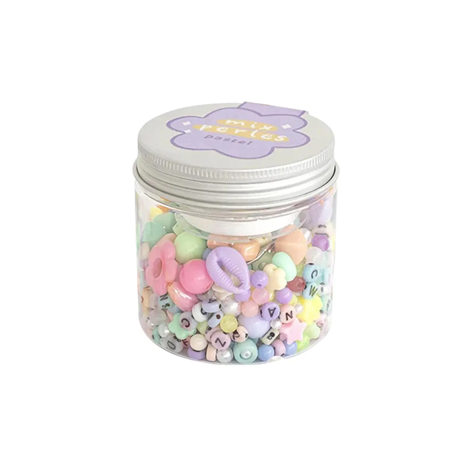La Petite Epicerie Kit création MIX DE PERLES PASTEL - 4MURS