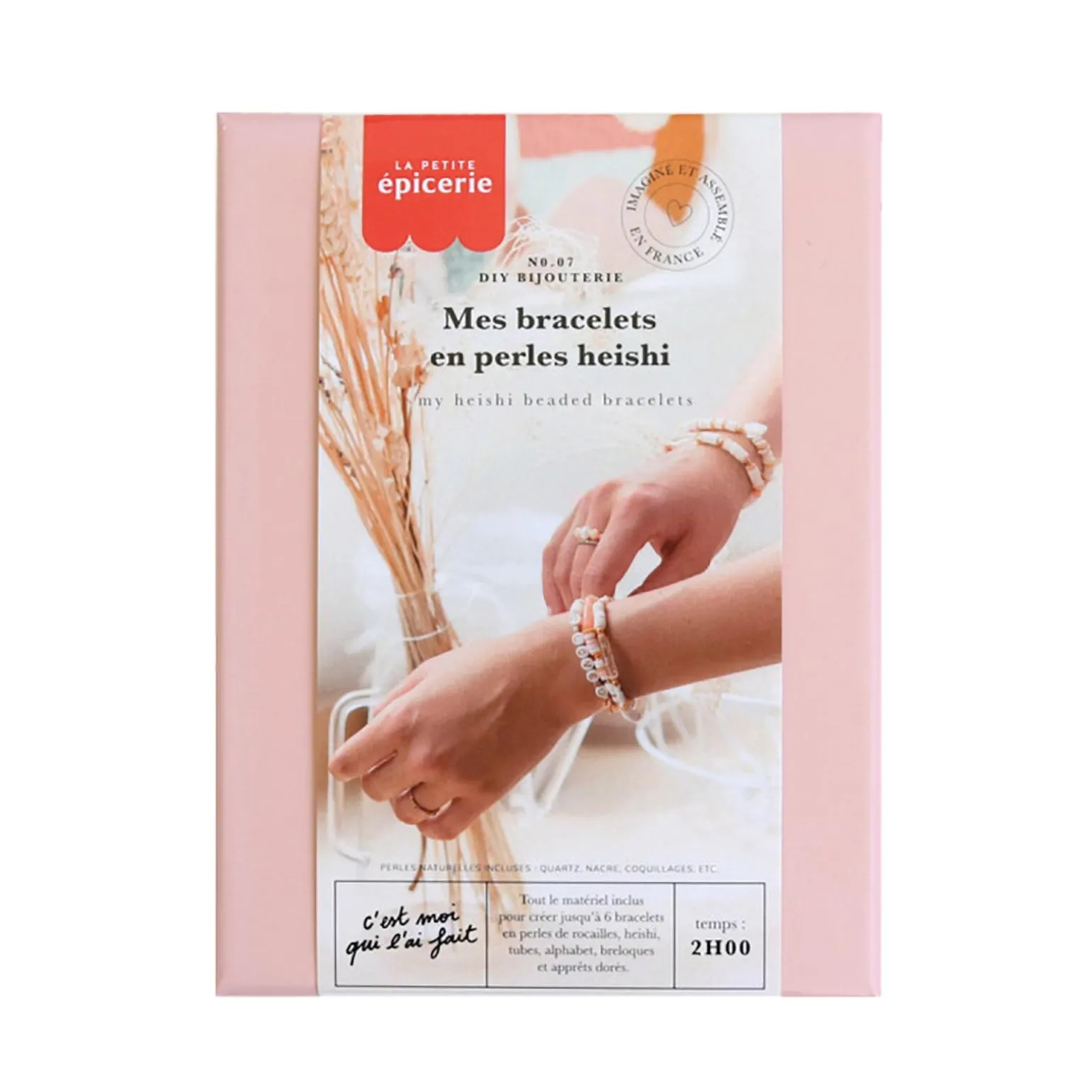 La Petite Epicerie Kit création MES BRACELETS EN PERLES HEISHI - 4MURS