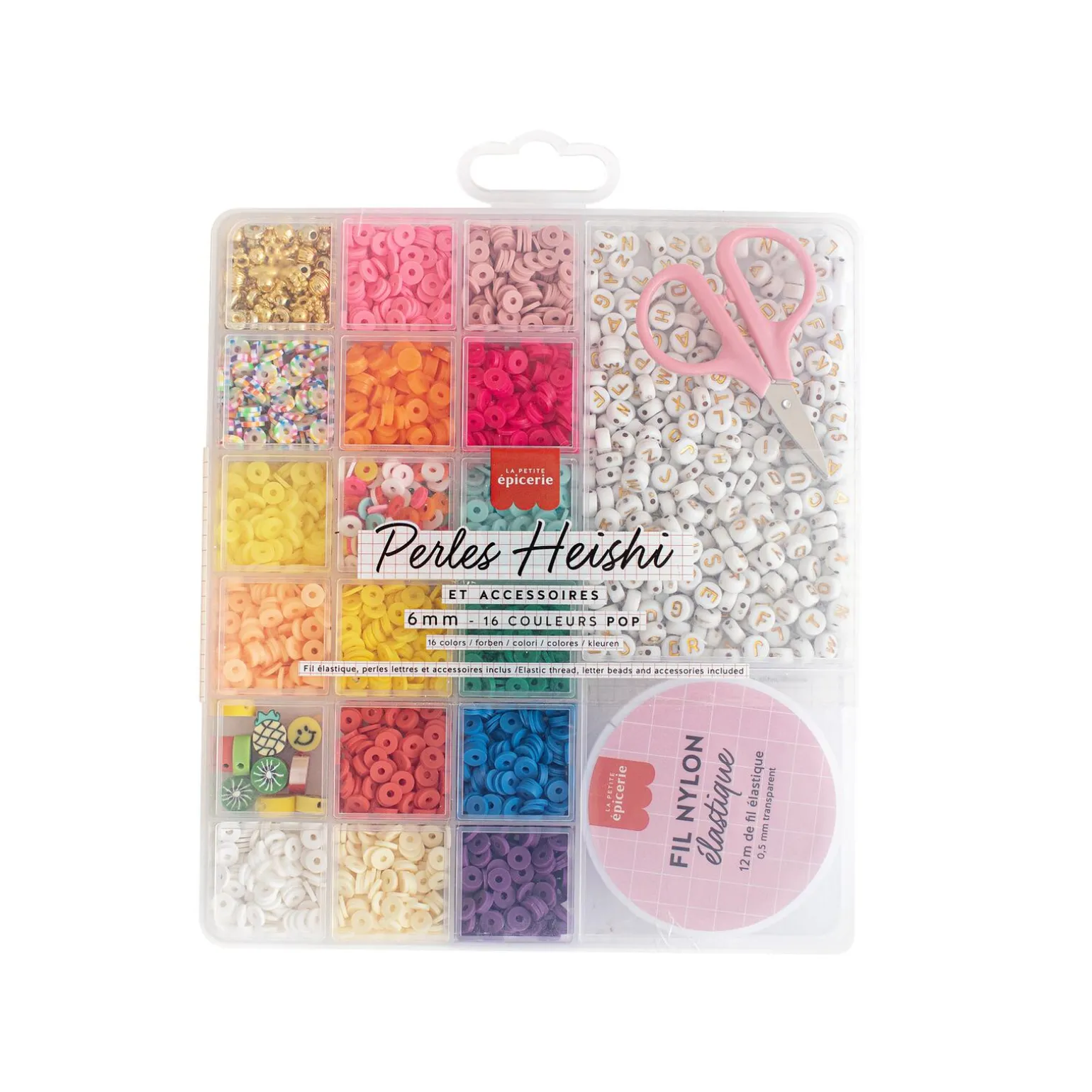 La Petite Epicerie Kit création POP DE PERLES HEISHI - 4MURS