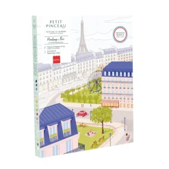 La Petite Epicerie Peinture par numéros PRINTEMPS À PARIS - 4MURS