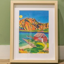 La Petite Epicerie Peinture par numéros NORVÈGE - 4MURS
