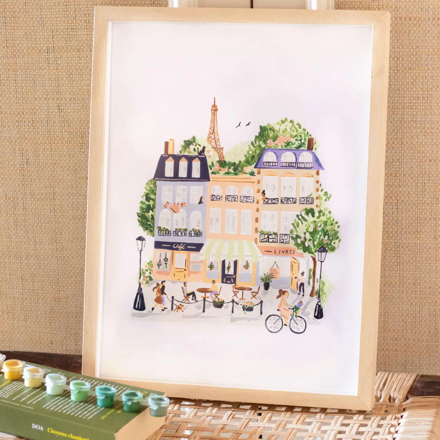 La Petite Epicerie Peinture par numéros PARIS - 4MURS