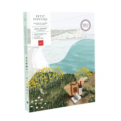 La Petite Epicerie Peinture par numéros PIQUE-NIQUE À ETRETAT - 4MURS
