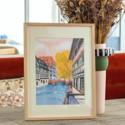 La Petite Epicerie Peinture par numéros LA PETITE FRANCE - 4MURS