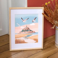 La Petite Epicerie Peinture par numéros MONT SAINT-MICHEL - 4MURS