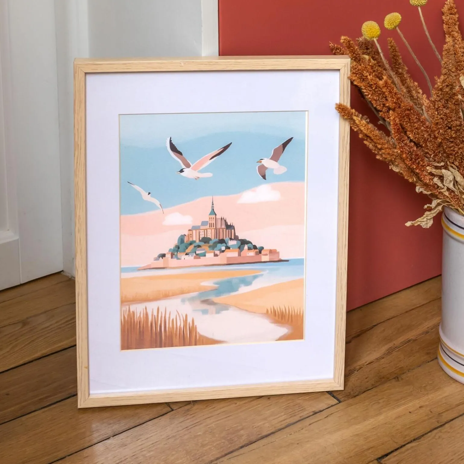 La Petite Epicerie Peinture par numéros MONT SAINT-MICHEL - 4MURS
