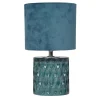 Lampe à poser BEAUTY coloris bleu 28 x 15 cm - 4MURS