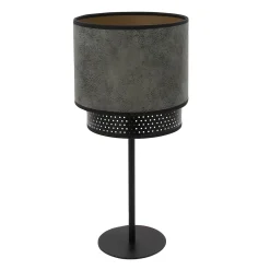 Lampe à poser CLUB coloris gris anthracite 41 x 19 cm - 4MURS