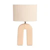 Lampe à poser OSIRIS coloris beige rosé 44 x 26 cm - 4MURS
